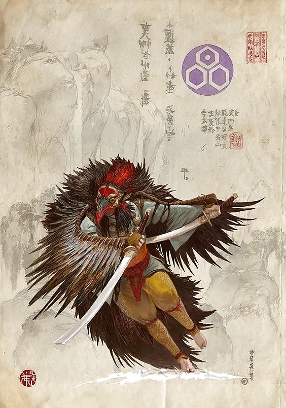 Mythical Creatures 28. Tengu  4