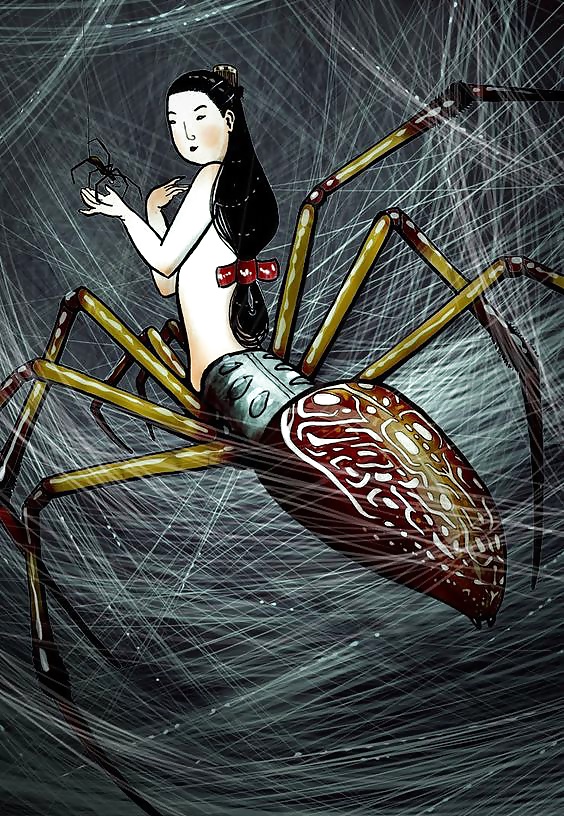 Mythical Creatures 8. Jorogumo 5