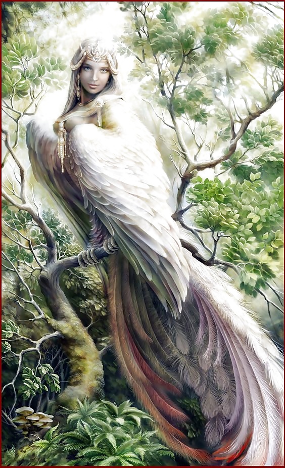 Mythical Creatures 26. Sirin  1