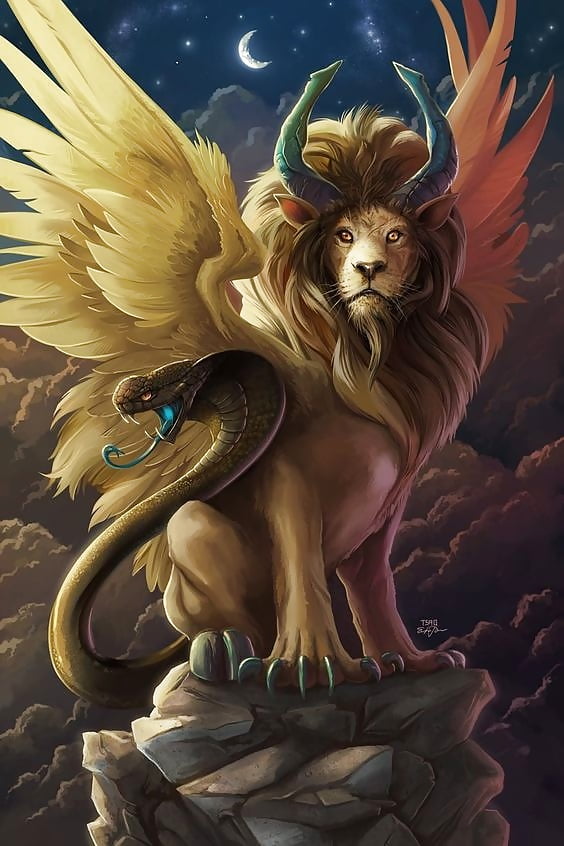 Mythical Creatures 46. Chimera 1
