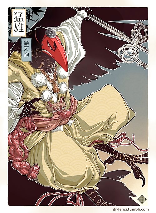 Mythical Creatures 28. Tengu  3